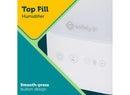 Comforting Cool Mist Top-Fill Humidifier, White
