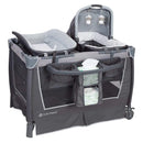 Baby Trend Nursery Center Travel Crib with Rock-A-Bye Bassinet and Changing Table