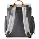 Cascade Backpack Diaper Bag - Black/Gray