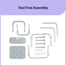 Bath Chair and Shower Chair with Back and Armrests