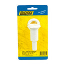 Seachoice Polished Plastic 5/8 in. W Thru Hull Connector 1 pk