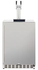 Summerset 6.6c Deluxe Outdoor Rated Double Tap Kegerator - Completed