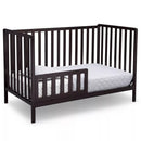 4-in-1 Convertible Crib - Dark Chocolate