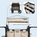 XC EVO Comfort Stroller Wagon - Mocha
