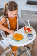 Three Piece Glass Meal Set