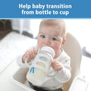 Milestones 100% Silicone Baby Bottle Handles - Light Blue