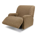 Extra Wide Recliner and Swivel Glider - Cortado Shearling