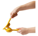 Aluminum Handheld Lemon & Lime Juicer - Yellow
