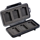 Pelican 0965 Memory Card Case for 6 CFexpress/XQD Memory Cards, Black
