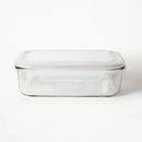 8 Cup Glass Food Storage Container Clear - ™: Glass Container with Lid, Dishwasher & Microwave Safe