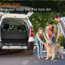 Dog Back Seat Cover Protector - Black