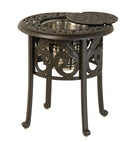 Hanamint, Chateau 20" Round Ice Bucket Table, Desert Bronze