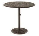 Hanamint, Chateau 42" Rd. Pedestal Counter Table in Desert Bronze