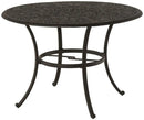 Hanamint, Chateau 54" Round Counter Height Table with Lazy Susan, Desert Bronze