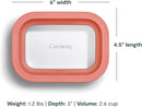 Mini Rectangular Food Storage Container - Terracotta Pink