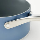 Nonstick Ceramic-Coated Aluminum Sauce Pan - Blue