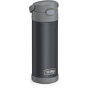 16oz Stainless Steel FUNtainer Water Bottle - Charcoal Pearl