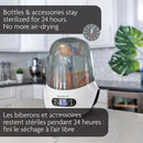 Baby Bottle Sterilizer and Dryer Machine - White