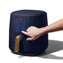 6 Qt Air Fryer with TurboCrisp Technology and Touch-Activated - Starry Night Blue
