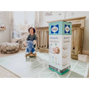 Butterfly Breathable Knit Crib and Toddler Mattress