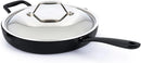 12" Enameled Cast Iron Skillet with Lid