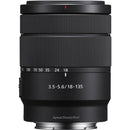 Sony 18-135mm F3.5-5.6 OSS E-Mount  Lens
