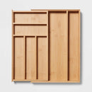 Bamboo 7 Compartment Drawer Organizer