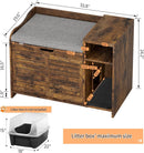 Cat Litter Box Enclosure - Brown