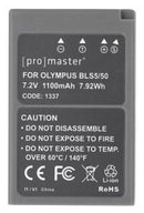 Promaster 1337 Li-ion Battery for Olympus BLS-5 | BLS-50