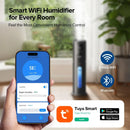 Smart Humidifier with App & Remote Control - Black