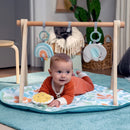Ingenuity: ity Sun Valley Wooden Toy Arch & Baby Play Mat