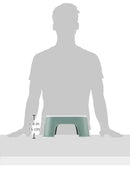 Deep Step Stool - Green/White
