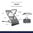 Alpine Deluxe Portable Bouncer - Charcoal