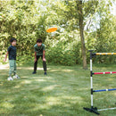 3-in-1 Cornhole, Ladderball, and Bottle Smash Outdoor Game - Portable