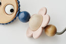 Toy for Bouncer - Googly Eyes Pastels