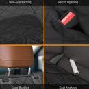 Dog Back Seat Cover Protector - Black