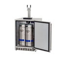 Summerset 6.6c Deluxe Outdoor Rated Double Tap Kegerator - Completed