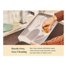 2-Piece Ceramic Circle Pan Duo Set - Cream