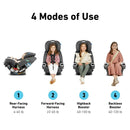 4Ever DLX SnugLock 4-in-1 Convertible Car Seat - Tomlin