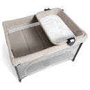 One-Hand Fold Playard with Bassinet & Changing Table - Dove