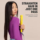 Straightening Iron - Dual Purpose for Straight and Curly Styles