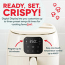 Electric Fryer - Cream