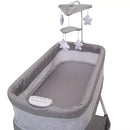 Rocking Bassinet with Airflow Mesh - Platinum