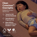 34ct Disposable Overnight Diapers - Size 6