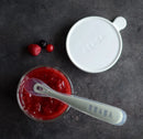Silicone Baby Feeding Spoons Set - Gray