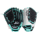 Fastpitch 11.5" Soft Ball Glove - Black/White Right