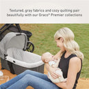 Premier Modes Lux Carry Cot - Midtown Grey