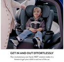 Gold Revolve 360 Extend All-in-One Rotating Convertible Car Seat - Quartz
