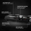 Electric Double Burner Cooktop - Black