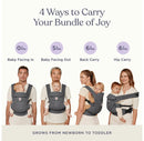 All-in-One Baby Carrier - Graphite Gray